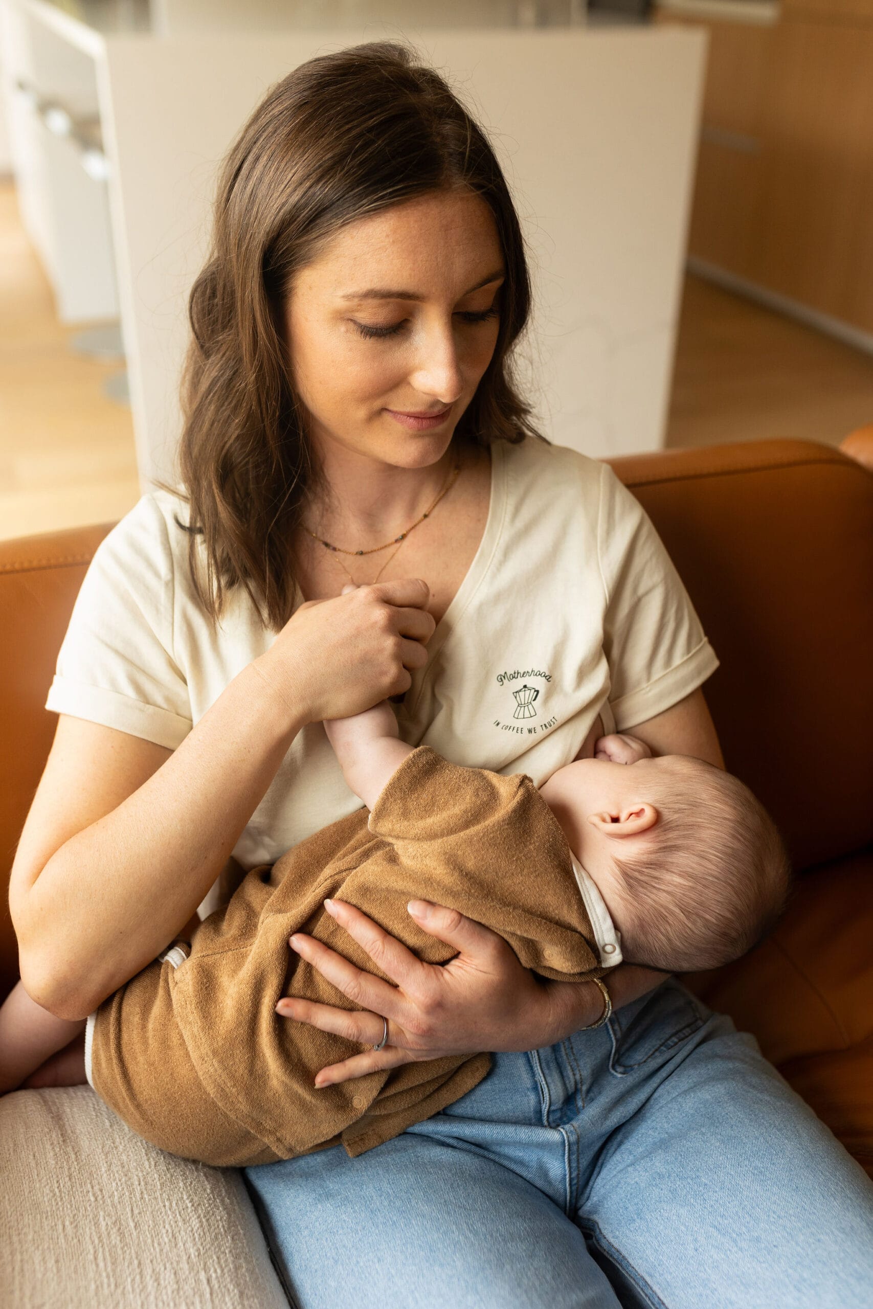 Cold Coffee Club – T-shirt allaitement – Image 8